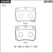 �������� ��������� ������� Advics ������ (Advics) |3| SN298P SN298P ����