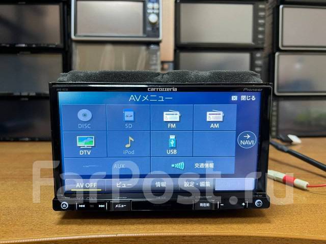 Carrozzeria AVIC-RZ33, 2 DIN — 178x100 мм, б/у, в наличии