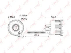 ������ ��������� LYNXauto LF964M LF964M ����