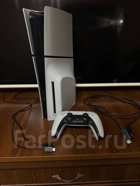 Sony PlayStation 5 Slim 1TB с дисководом, на гарантии, акк, подписка, б ...