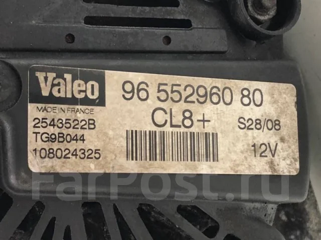 ��������� Citroen Jumpy (Dispatch) (2007-2016) [9655296080, 2543522B] 9655296080 ����
