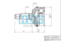 ���� ������� ABS ECO-series HOE055A HDK HOE055A HOE055A ����