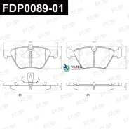 ������� ��������� BMW 3(E90) 05- 1.8-3.3 FAP FDP008901 FDP008901 ����