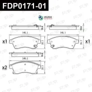 ������� ��������� GM Cruze 09- FAP FDP017101 FDP017101 ����