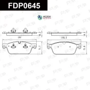 ������� ��������� MB ML(W166) 11- FAP FDP0645 FDP0645 ����