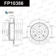 ���� ��������� Daewoo Lacetti 03- 1.4/1.6/1.8 FAP FP10386 FP10386 ����