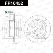 ���� ��������� Nissan Qashqai 07- 1.6-2.0I/1.5DCI-2.0DCI FAP FP10452 FP10452 ����