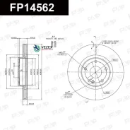 ���� ��������� Geely Coolray FAP FP14562 FP14562 ����