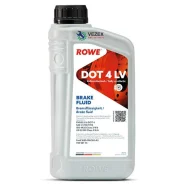 ��������� �������� ROWE HIGHTEC BRAKE FLUID DOT4LV(1�) SAE J1703/1704,FMVSS116,ISO4925 Class 3/4/6,JIS K2233 Class 3/4/6 ROWE 25114001099 ����
