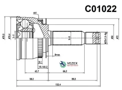���� ������� �������� Sangsin Brake C01022 C01022 ����