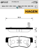 ������� ���������, ������ Hyundai Elantra IV (HD) (2005- )/ Sonata V NF (2004-2010)/ Grandeur III (1998-2005), KIA Opirus (2003- )/ Sportage II (JE)...