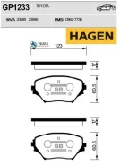 ������� ��������� Toyota RAV4 II 00-06 �������� Sangsin Brake GP1233 GP1233 ����