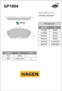 ������� ��������� Sangsin Brake GP1804 GP1804 ����