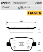 ������� ����. �������� Hagen FORD FORD Mondeo 08- R (D1314) Sangsin Brake GP2101R GP2101R ����