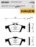 ������� ������ FORD Focus II GP2091 Sangsin Brake GP2091 GP2091 ����