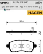 ������� ��������� �������� Sangsin Brake GP2113 GP2113 ����