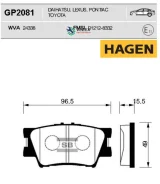 ������� ��������� ������ Sangsin Brake GP2081 GP2081 ����