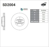 ���� ��������� Sangsin Brake SD2004 SD2004 ����