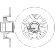 ���� ��������� ������! Renault Fluence/Megane 08 Sangsin Brake SD3070 SD3070 ����