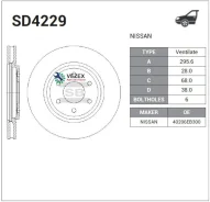 ���� ��������� Sangsin Brake SD4229 SD4229 ����