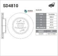 ���� ��������� Sangsin Brake SD4810 SD4810 ����