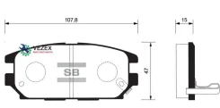 ������� ��������� �������� Sangsin Brake SP1069 SP1069 ����