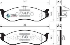 ������� �������� �. Kia Carnival, Jeep Cherokee/Gr. Cherokee 2.1i-2.5TD 90 SP1112SNS 467 00 ! Sangsin Brake SP1112 SP1112 ����