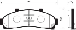 ������� ��������� �������� Sangsin Brake SP1264 SP1264 ����