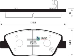 ������� ��������� �������� Sangsin Brake SP1397 SP1397 ����