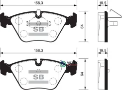 ������� ��������� �������� Sangsin Brake SP1389 SP1389 ����