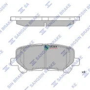 ������� �������� ������! Acura MDX/ZDX 07, Honda Odyssey/Pilot 09 SP1461A Sangsin Brake SP1461A SP1461A ����