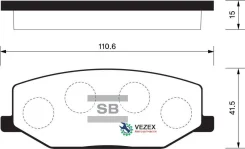 ������� �������� ��������! Suzuki SJ 1.0/1.3 81-04 SP1540 Sangsin Brake SP1540 SP1540 ����