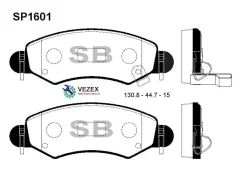 ������� �������� �����.! Suzuki Wagon/Ignis II R+ 1.3i/1.5i/1.3DDiS, Subaru Justy 1.3/1.5 03 SP1601 Sangsin Brake SP1601 SP1601 ����