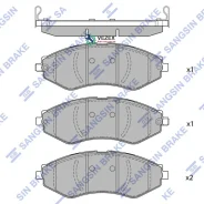������� ��������� Chevrolet Lacetti 05- �����. Sangsin Brake SP1918 SP1918 ����