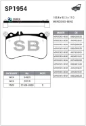 ������� ��������� Sangsin Brake SP1954 SP1954 ����