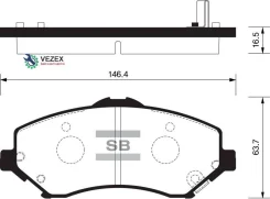 ������� ��������� JEEP Rubicon Sangsin Brake SP2185 SP2185 ����