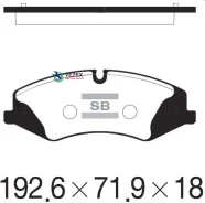 ������� ��������� LAND Rover Discovery 09-/Range Rover 06- �������� Sangsin Brake SP2233 SP2233 ����