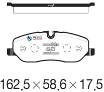 ������� ��������� �������� Sangsin Brake SP2236 SP2236 ����