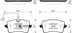 ������� ��������� Sangsin Brake SP2317 SP2317 ����