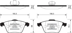 ������� ����. �������� Hi-Q Volvo XC90 316mm DISC 03-14 (D979) Sangsin Brake SP2283 SP2283 ����