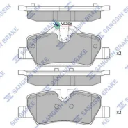 ������� ��������� MINI Cooper 1.5 Liter 15- ���. Sangsin Brake SP4004 SP4004 ����