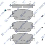 ������� ��������� FIAT 500X 16 �����. Sangsin Brake SP4006 SP4006 ����