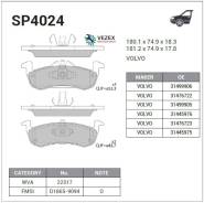   Volvo XC90 II D4 15- Sangsin Brake SP4024 SP4024 
