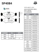 ������� ��������� ������ Sangsin Brake SP4084 SP4084 ����