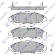 ������� �������� ��������! Cadillac XT5 17 SP4110 Sangsin Brake SP4110 SP4110 ����