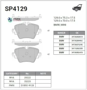 ������� ��������� Sangsin Brake SP4129 SP4129 ����