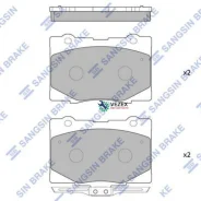 ������� ��������� Honda Legend 06- ������. Sangsin Brake SP4141 SP4141 ����