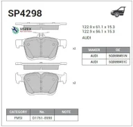 ������� ��������� Sangsin Brake SP4298 SP4298 ����