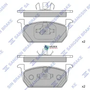 ������� ��������� AUDI A1 18- �����. Sangsin Brake SP4496 SP4496 ����