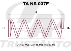 ������� �������� ��������� (TA) TA NS 037F TANS037F ����